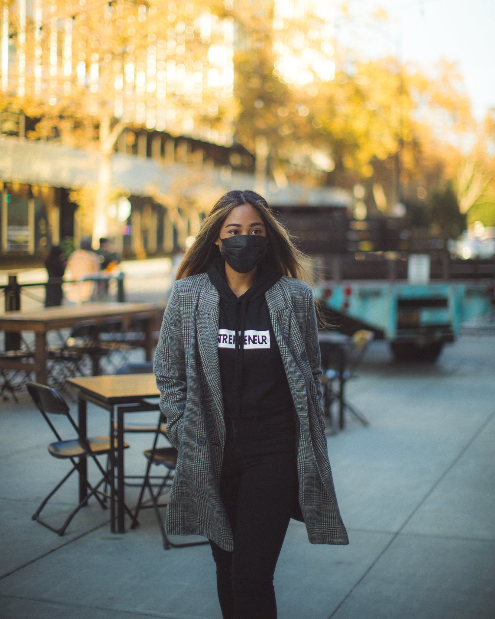 Original Entrepreneur | Women's Cropped Fleece Hoodie